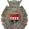 West Mercia Constabulary Enamelled Helmet Plate - Queen's Crown