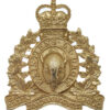 Royal Canadian Mounted Police (R.C.M.P.) Anodised (Staybrite) Cap Badge