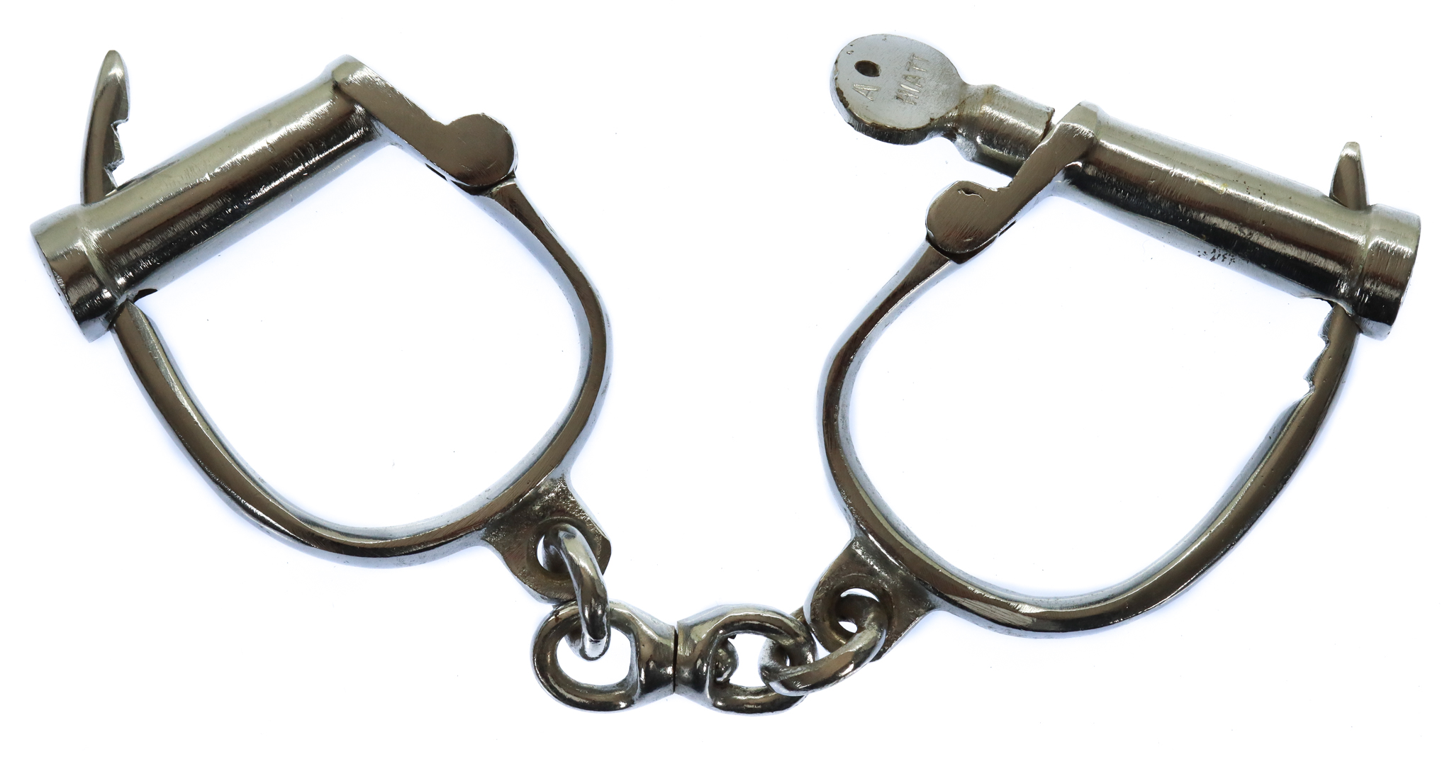 Hiatt 115 Adjustable Darby Style Police Handcuffs with Key