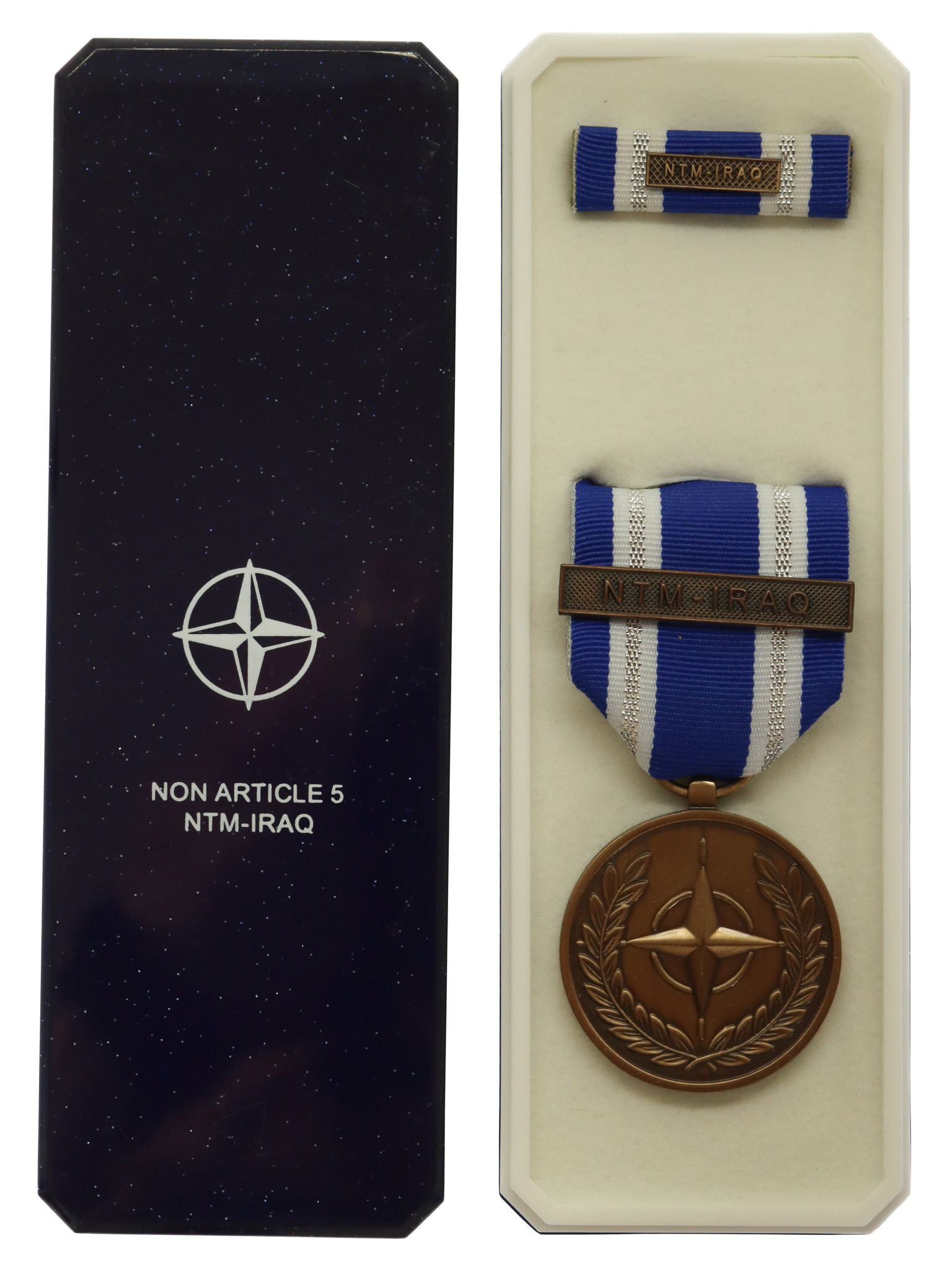 NATO Non Article 5 NTM-Iraq Medal in Box