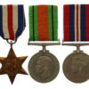 WW2 Territorial Efficiency Medal Group of Five - Bmbr. L. Hart, 42nd Searchlight Regt, Royal Artillery (The Robin Hoods)