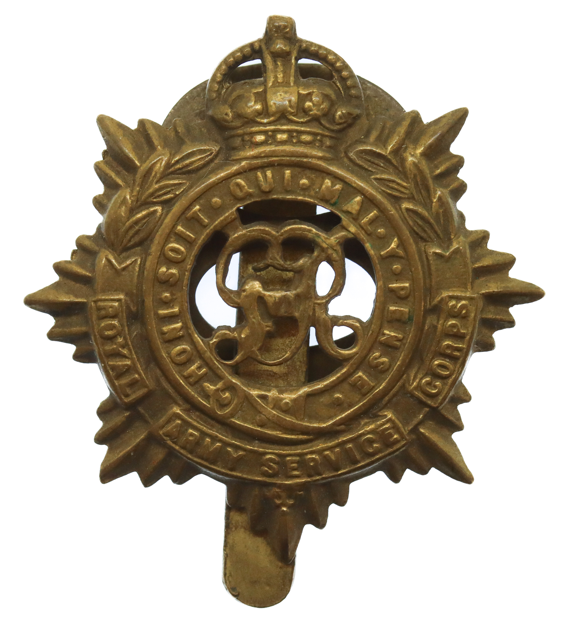 George VI Royal Army Service Corps (R.A.S.C.) Cap Badge
