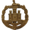 Dorsetshire Regiment WW1 All Brass Economy Cap Badge