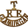 Royal Engineers Glamorgan Territorials (T/RE/GLAMORGAN) Shoulder Title