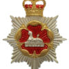 Scarce Royal Regiment of Gloucestershire & Hampshire Officer's Cap Badge