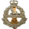 East Lancashire Regiment Anodised (Staybrite) Cap Badge - Queen's Crown