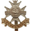 Notts & Derby Regiment (Sherwood Foresters) Anodised (Staybrite) Cap Badge 