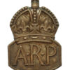 Air Raid Precautions (A.R.P.) 1936 Hallmarked Silver Lapel Badge