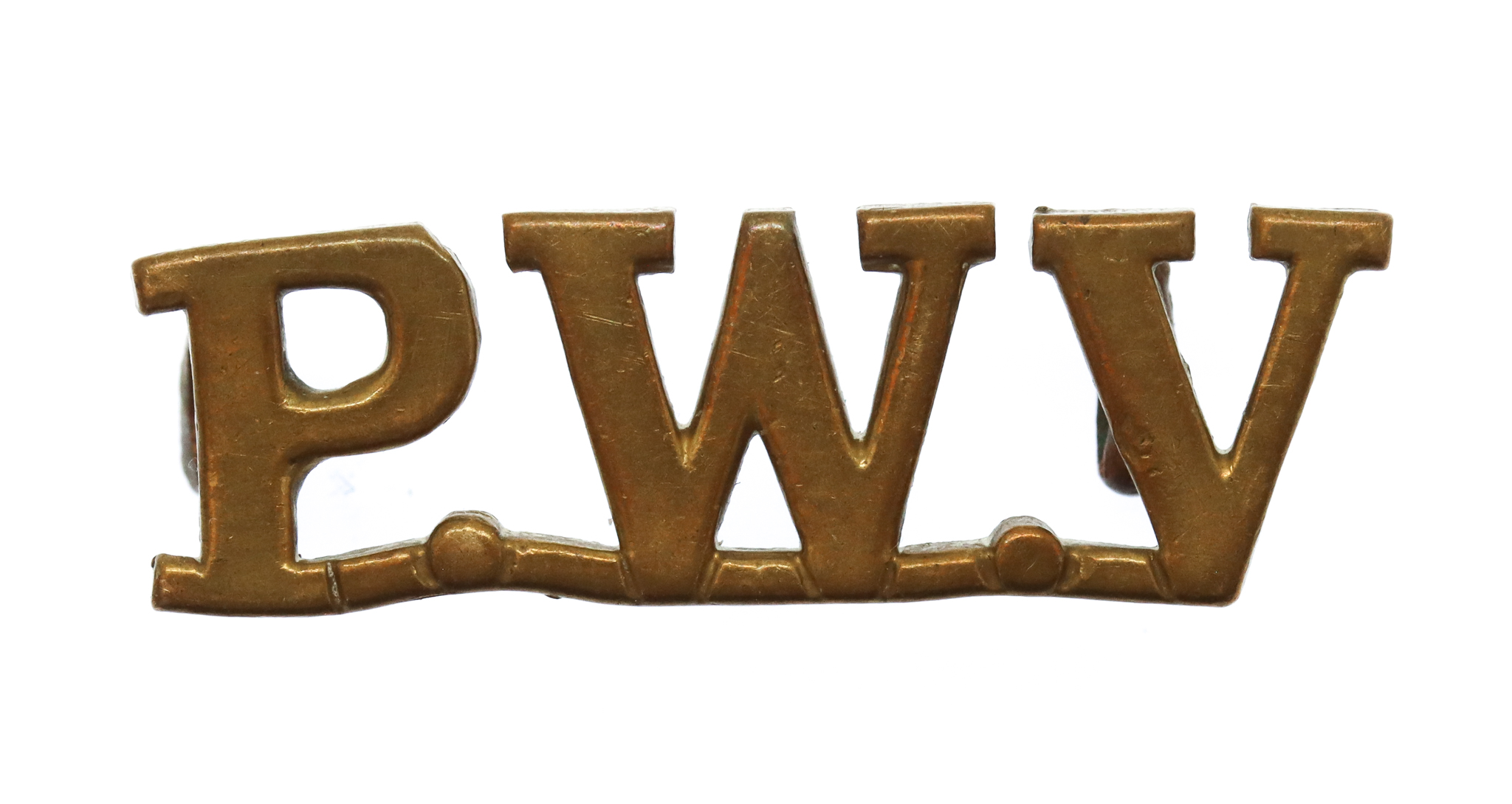 South Lancashire Regiment (P.W.V.) Shoulder Title
