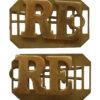 Pair of Royal Engineers (R.E.) Shoulder Titles