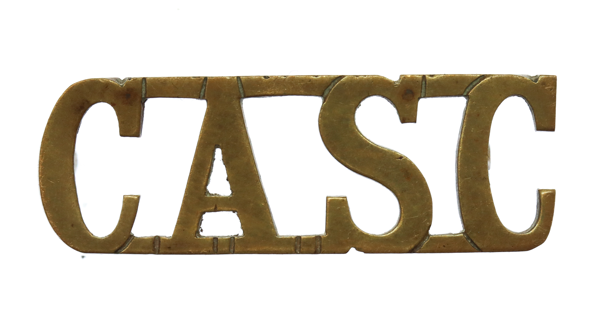 Canadian Army Service Corps (C.A.S.C.) Shoulder Title