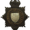 Norfolk Constabulary Black Helmet Plate - King's Crown