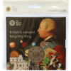 Royal Mint 2020 Britain’s Longest Reigning King George III Brilliant Uncirculated £5 Coin 