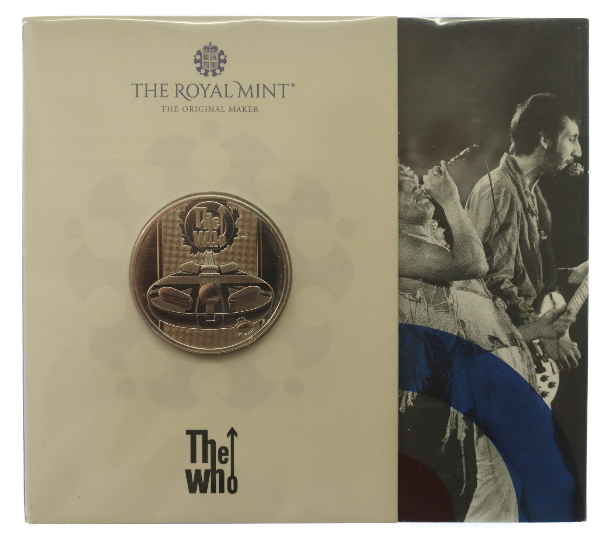 Royal Mint Music Legends The Who 2021 UK £5 Brilliant Uncirculated Coin