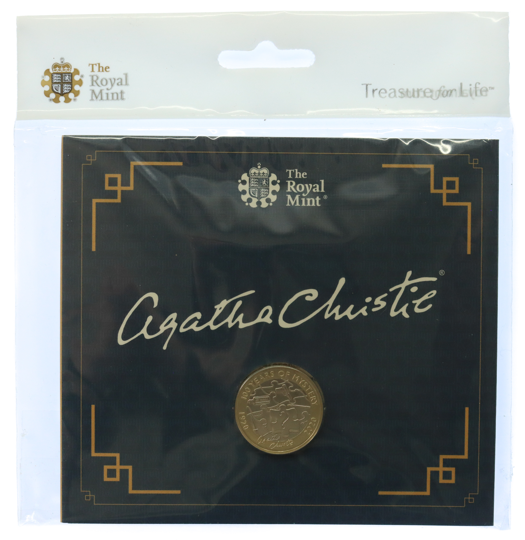 Royal Mint Agatha Christie: 100 Years of Mystery 2020 UK £2 Brilliant Uncirculated Coin