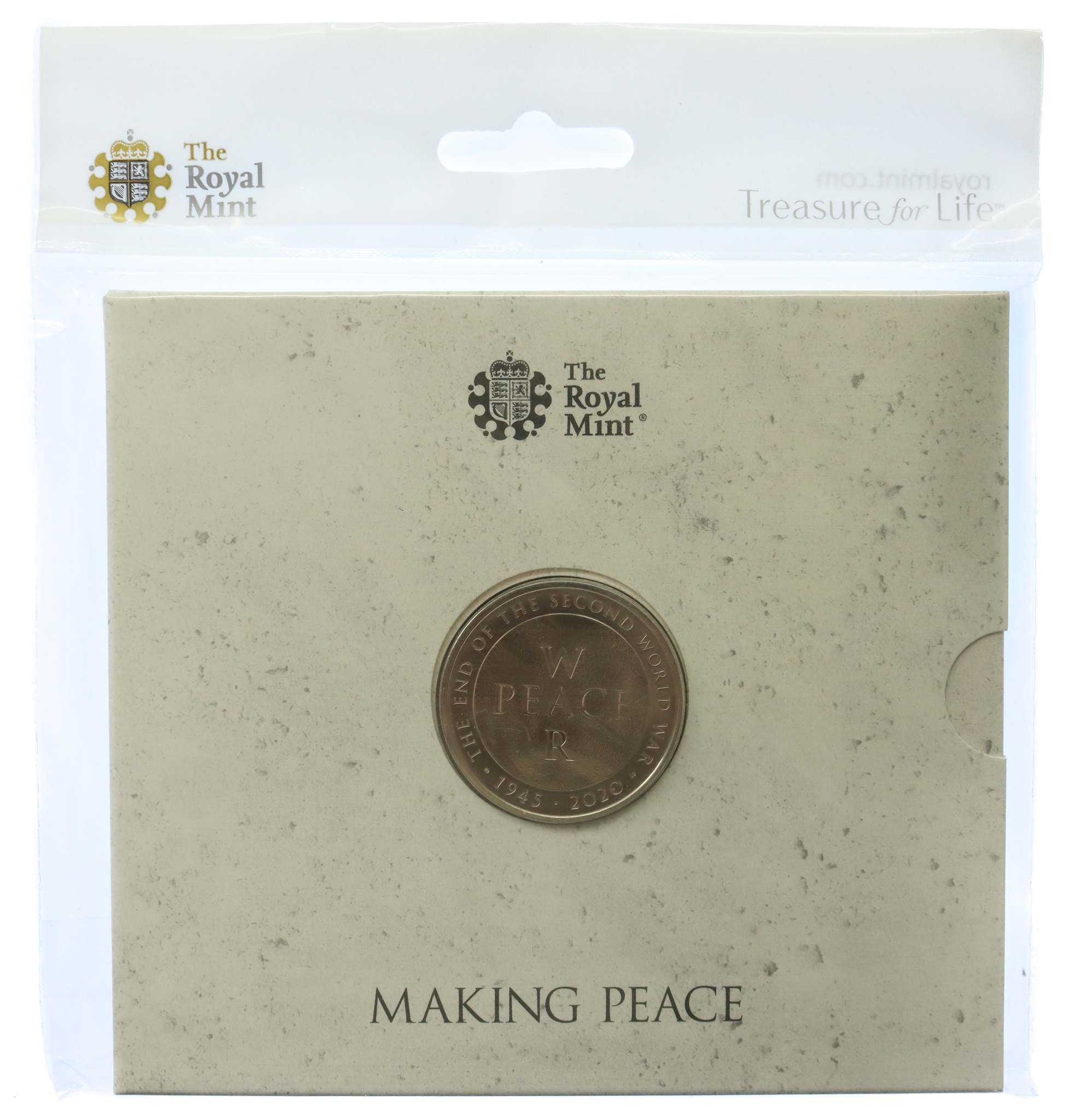 Royal Mint 2020 Making Peace - End of the Second World War £5 Brilliant Uncirculated Coin