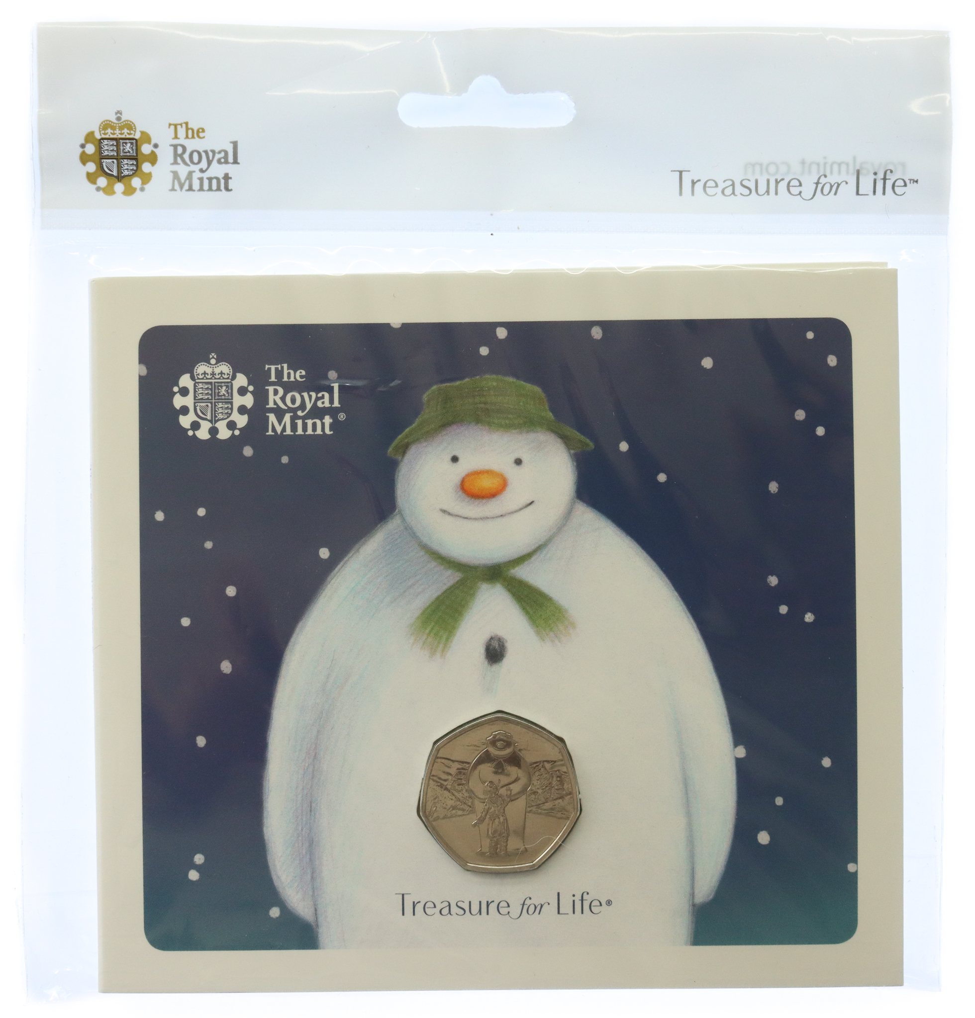 Royal Mint 2019 The Snowman UK 50p Brilliant Uncirculated Coin 