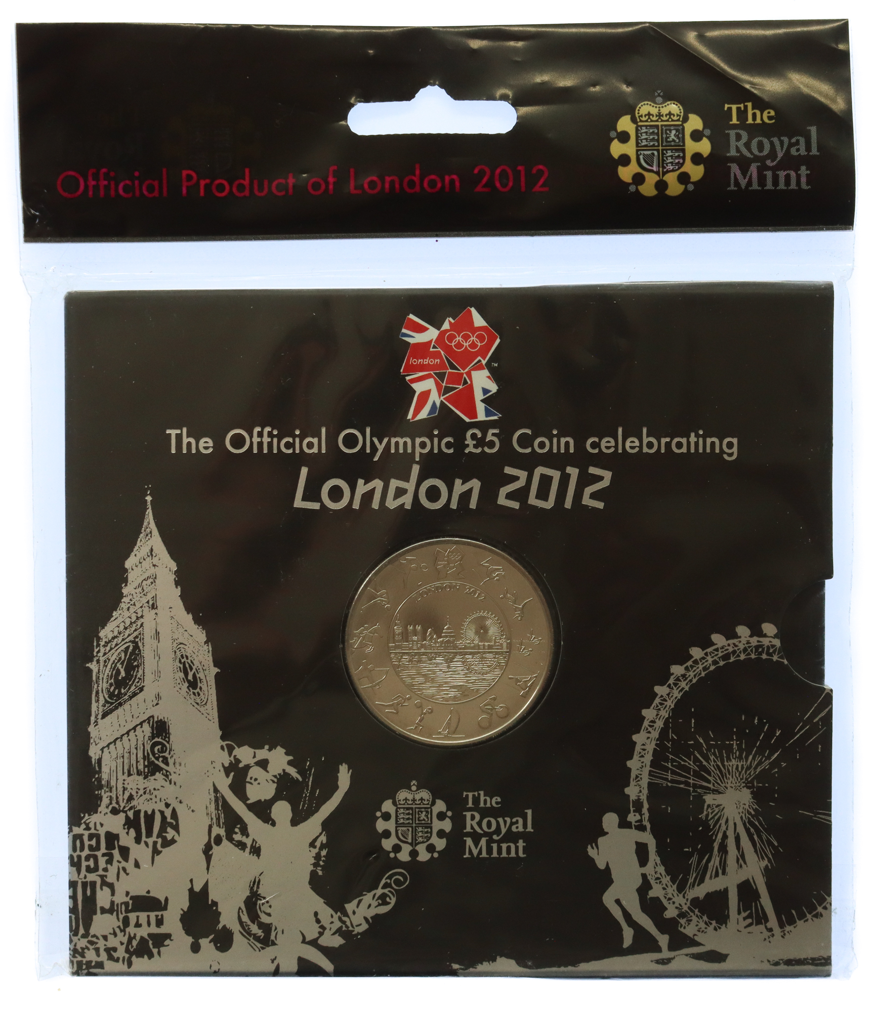 Royal Mint Official Olympic - London 2012 UK £5 Brilliant Uncirculated Coin 