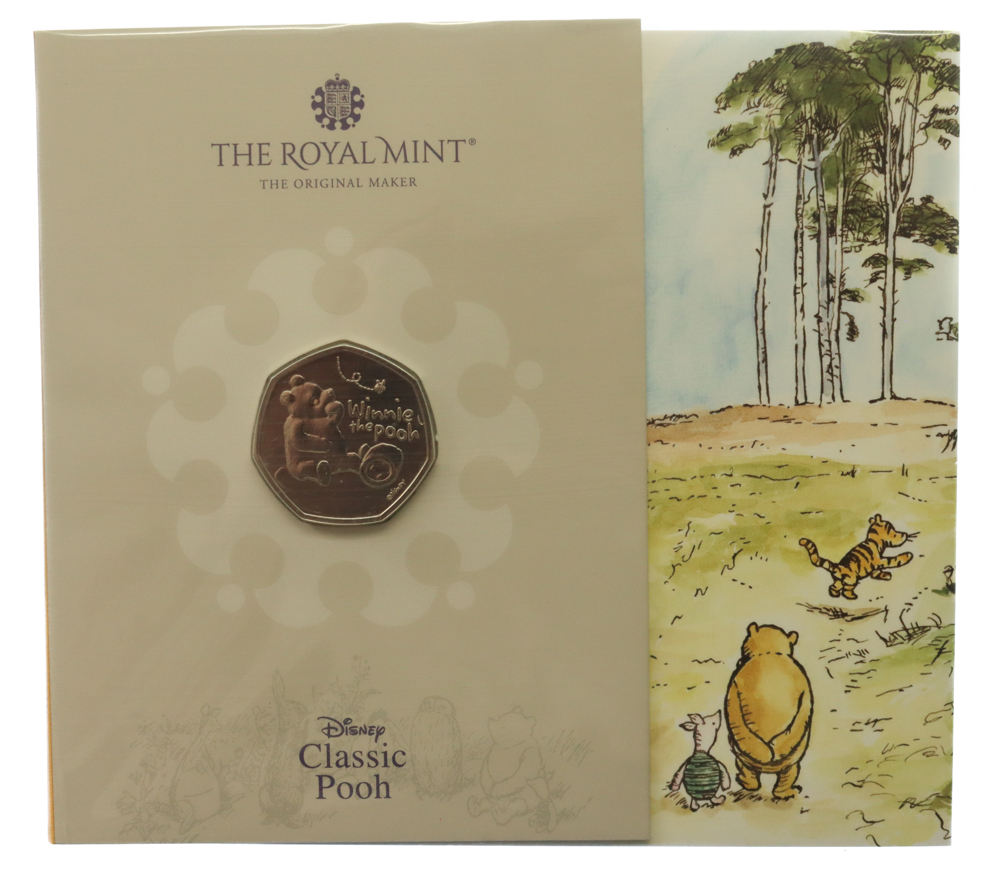 Royal Mint Classic Pooh Series - Winnie the Pooh 2020 UK 50p Brilliant Uncirculated Coin