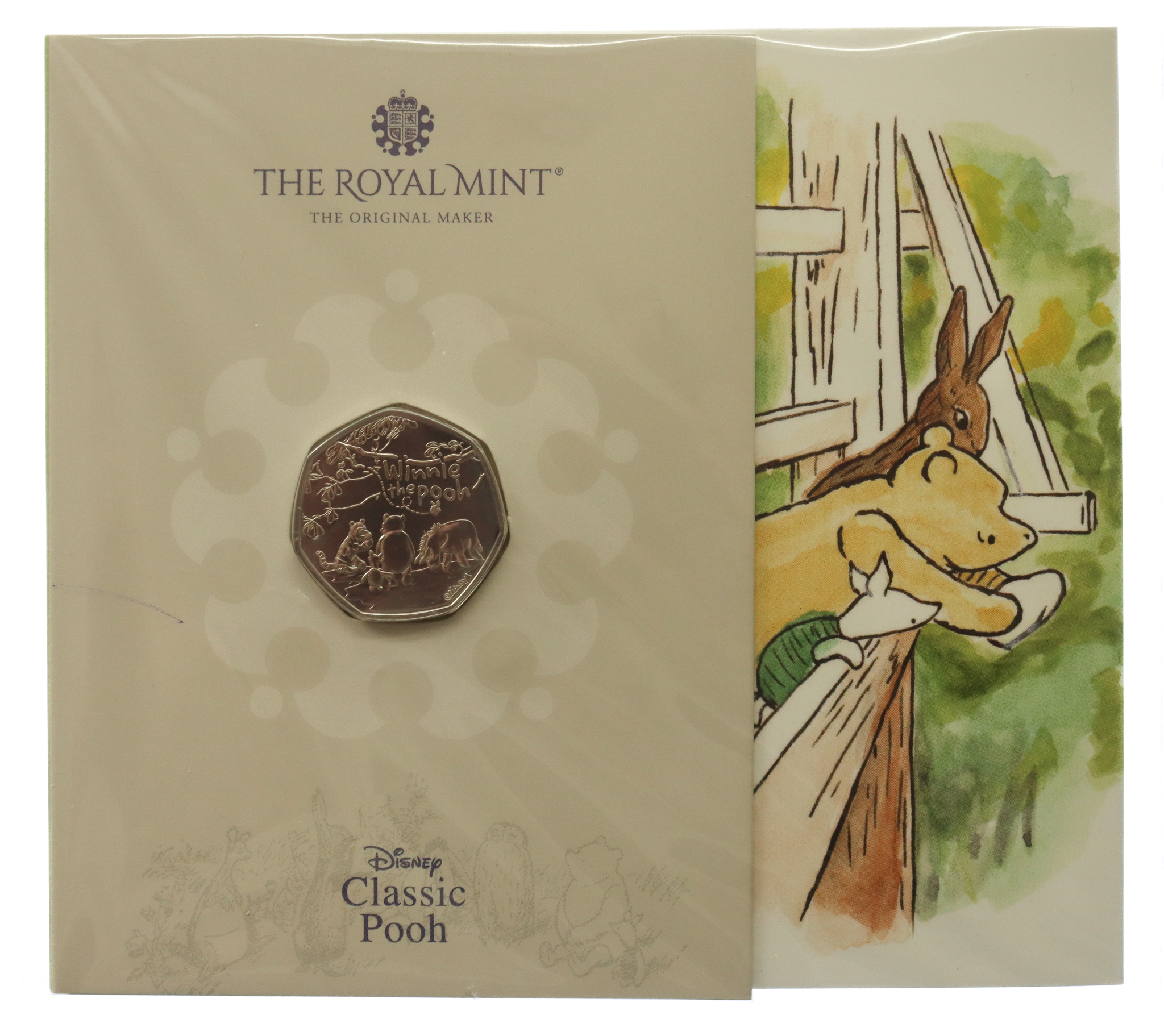 Royal Mint Classic Pooh Series - Winnie the Pooh & Friends 2022 UK 50p Brilliant Uncirculated Coin