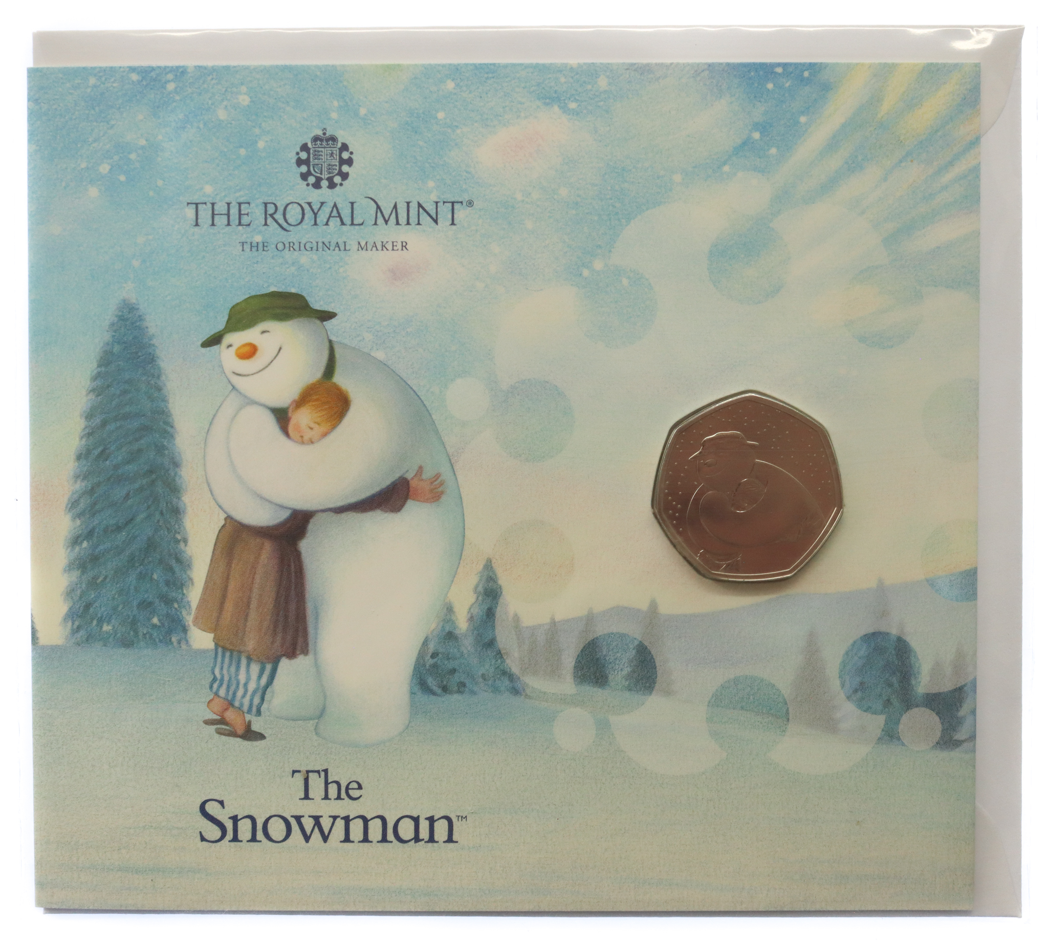 Royal Mint 2020The Snowman UK 50p Brilliant Uncirculated Coin