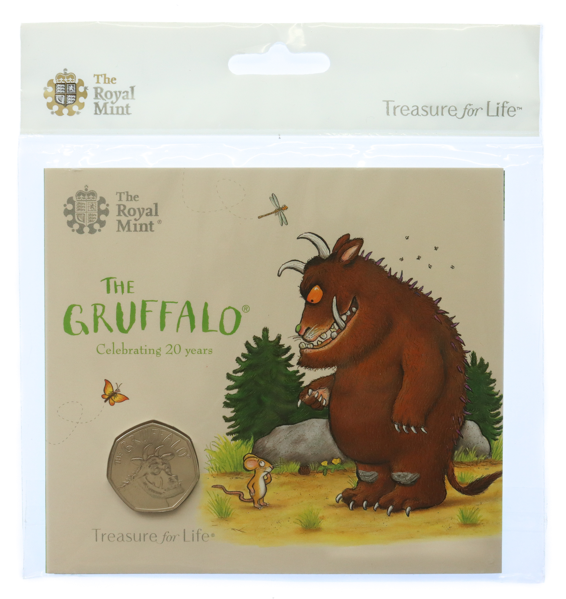 Royal Mint The Gruffalo 2019 UK 50p Brilliant Uncirculated Coin