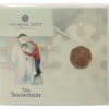 Royal Mint 2021 The Snowman UK 50p Brilliant Uncirculated Coin