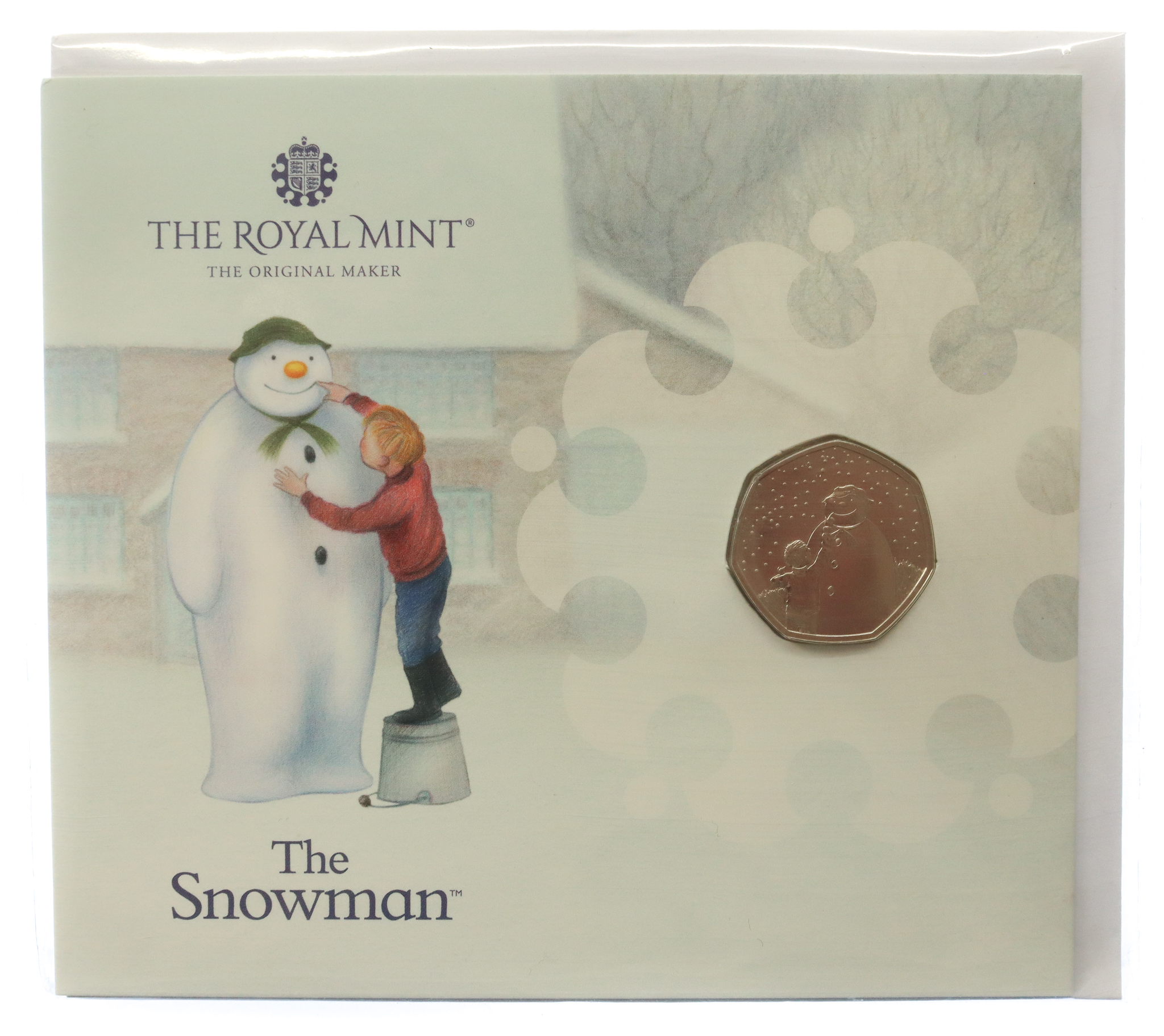 Royal Mint 2021 The Snowman UK 50p Brilliant Uncirculated Coin