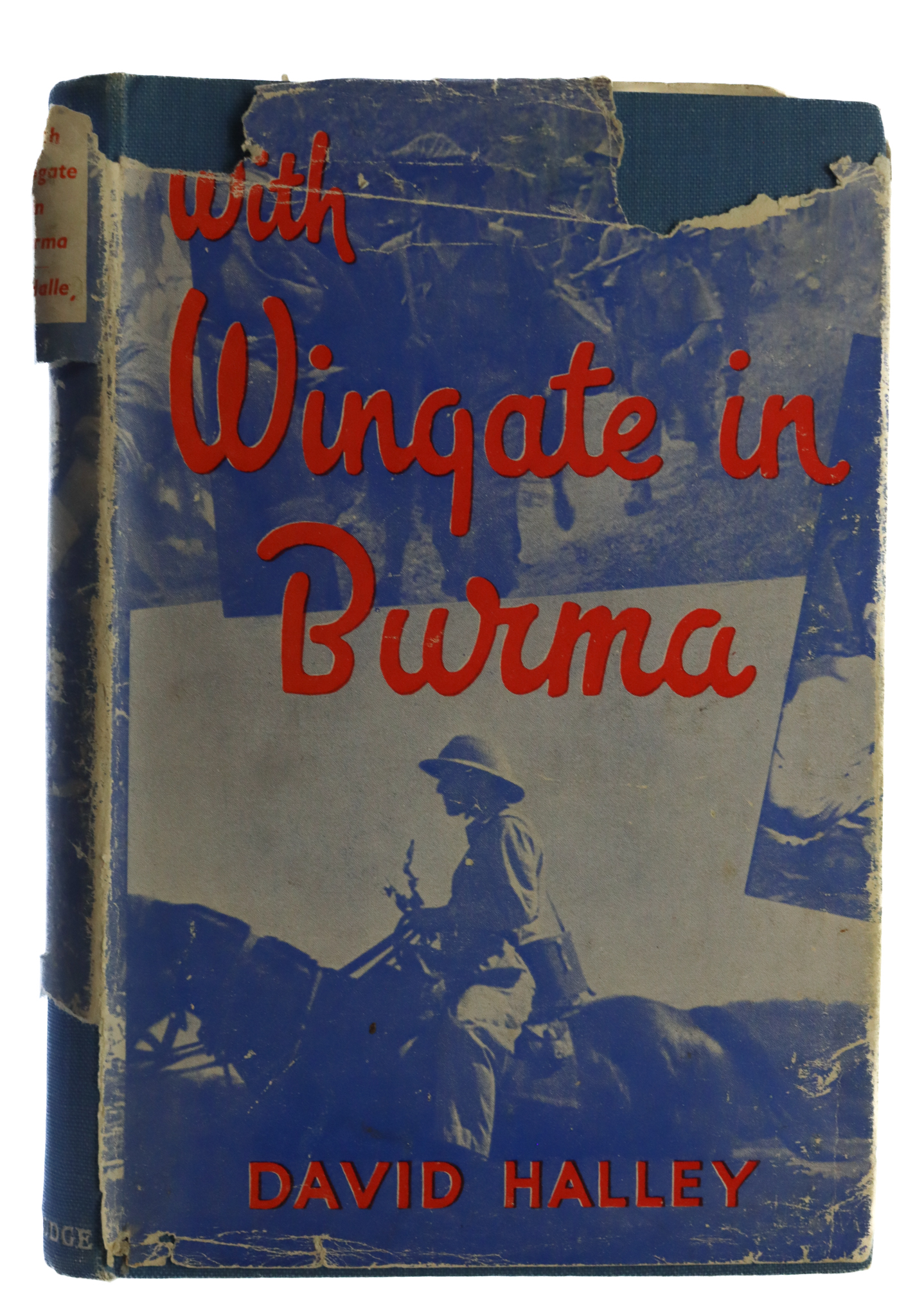 Book - With Wingate in Burma by David Halley