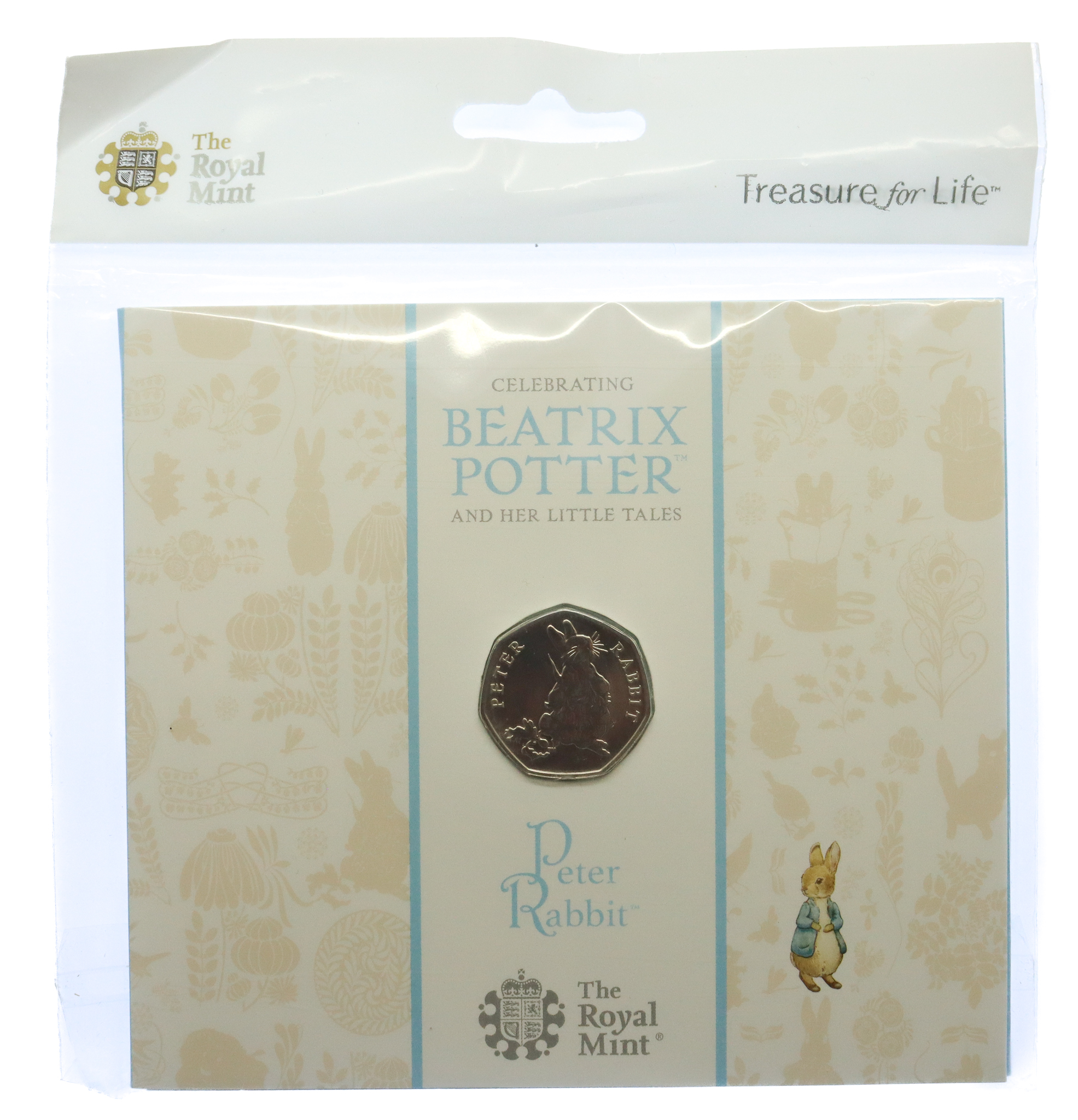  Royal Mint Peter Rabbit 2018 UK 50p Brilliant Uncirculated Coin
