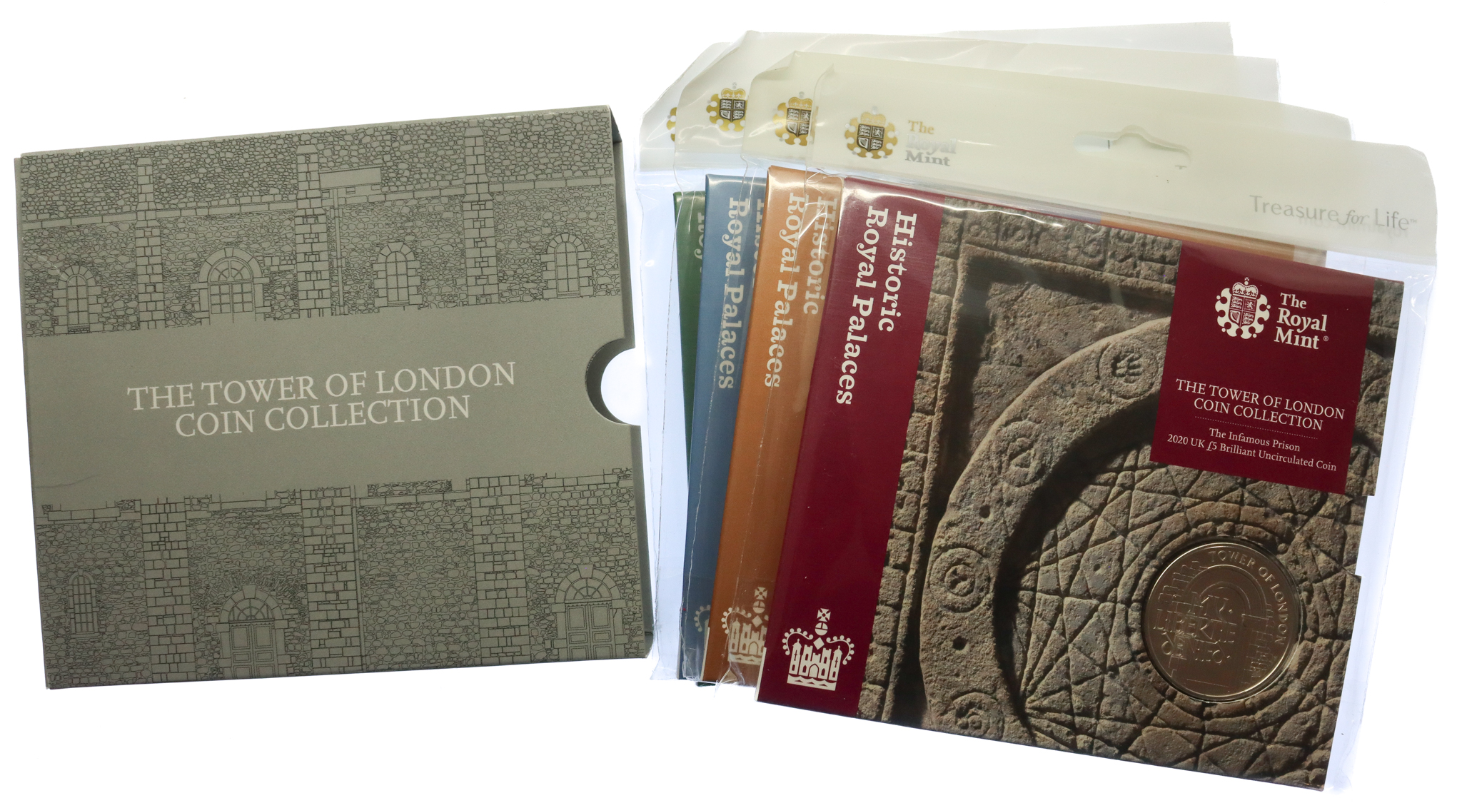 Royal Mint 2020 Tower of London Brilliant Uncirculated Four-Coin Series (in display holder)