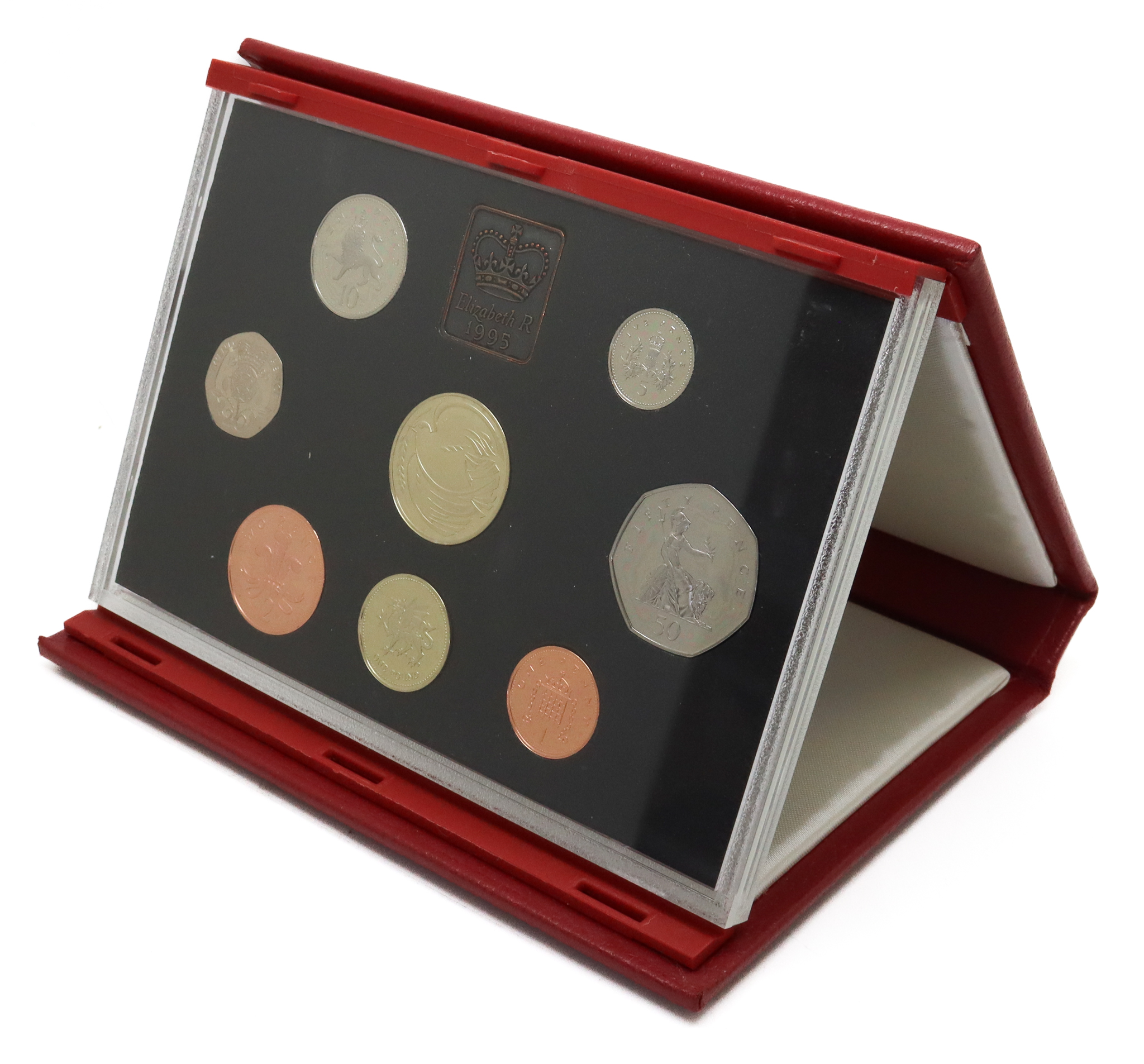  1995 Royal Mint United Kingdom Deluxe Annual Proof Coin Collection