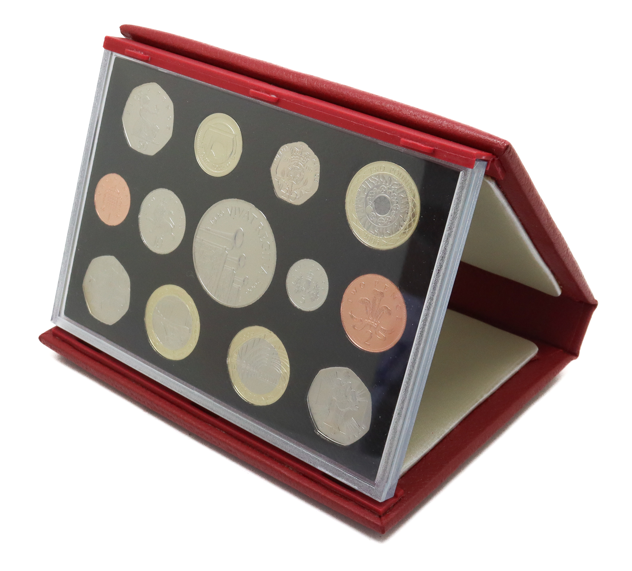 2006 Royal Mint United Kingdom Deluxe Annual Proof Coin Collection