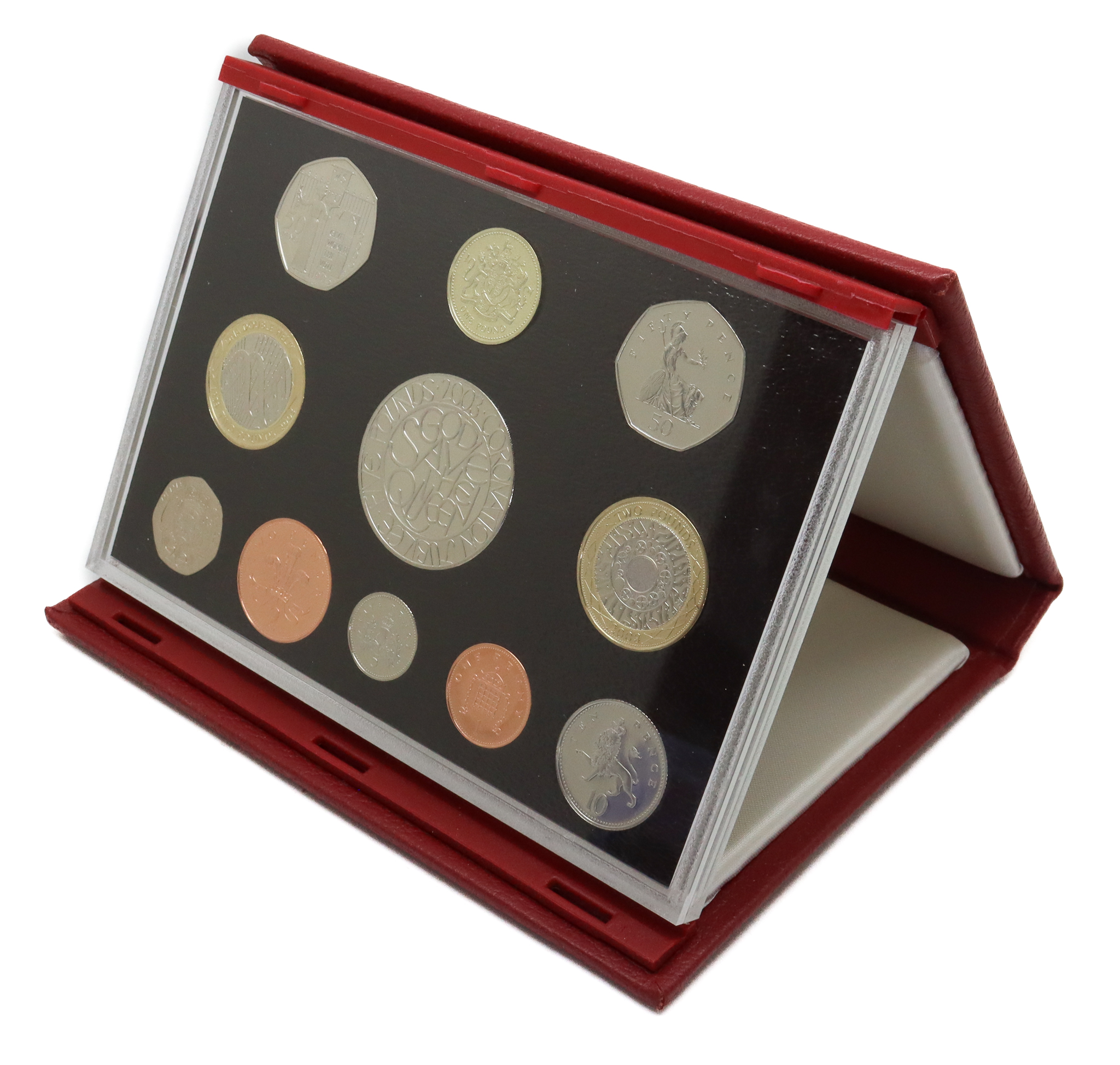  2003 Royal Mint United Kingdom Deluxe Annual Proof Coin Collection
