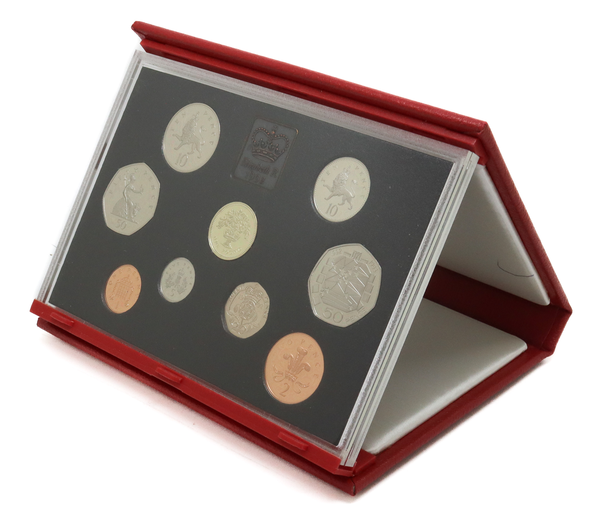 1992 Royal Mint Deluxe United Kingdom Annual Proof Coin Collection 