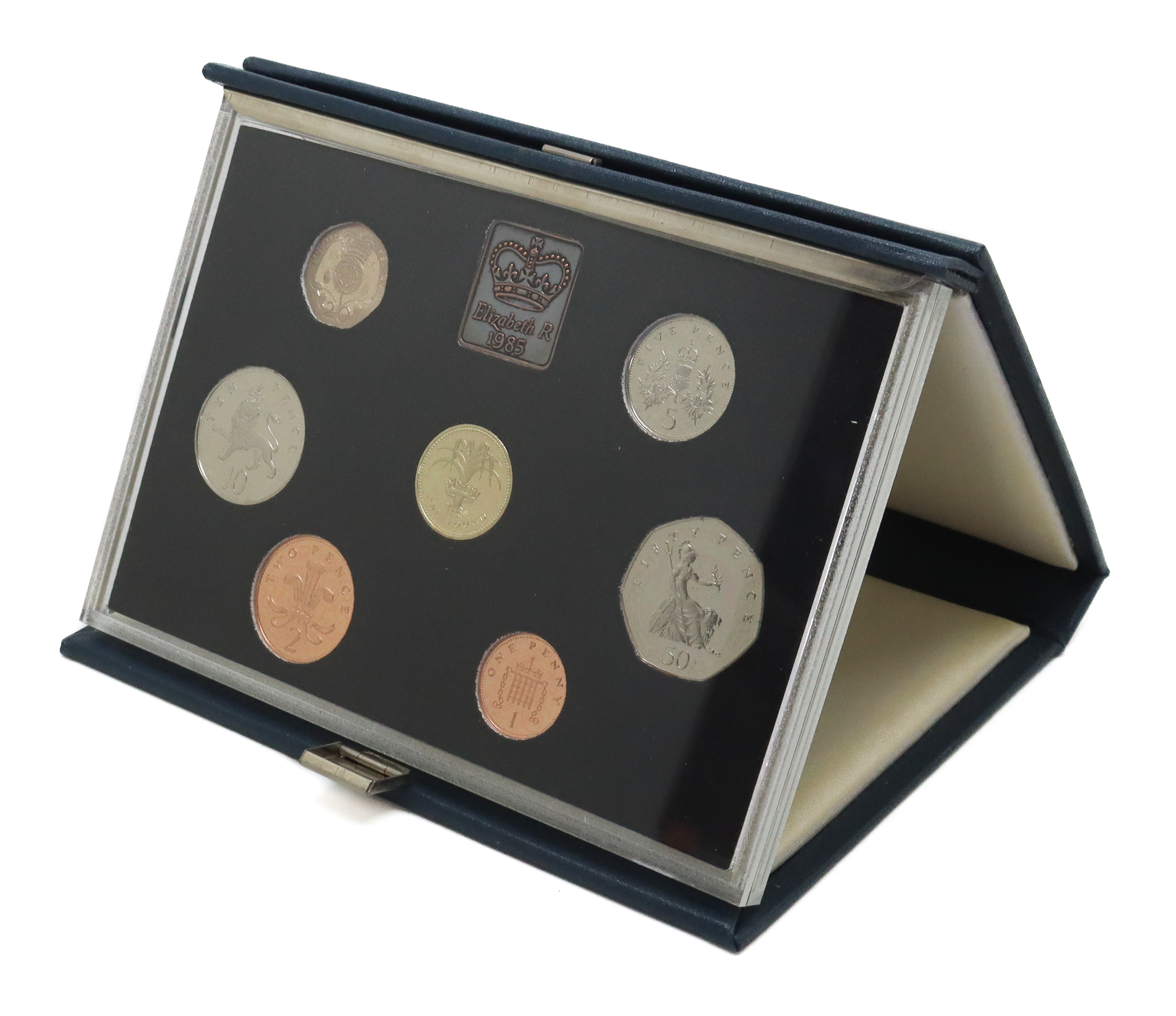 1985 Royal Mint United Kingdom Annual Proof Coin Collection 