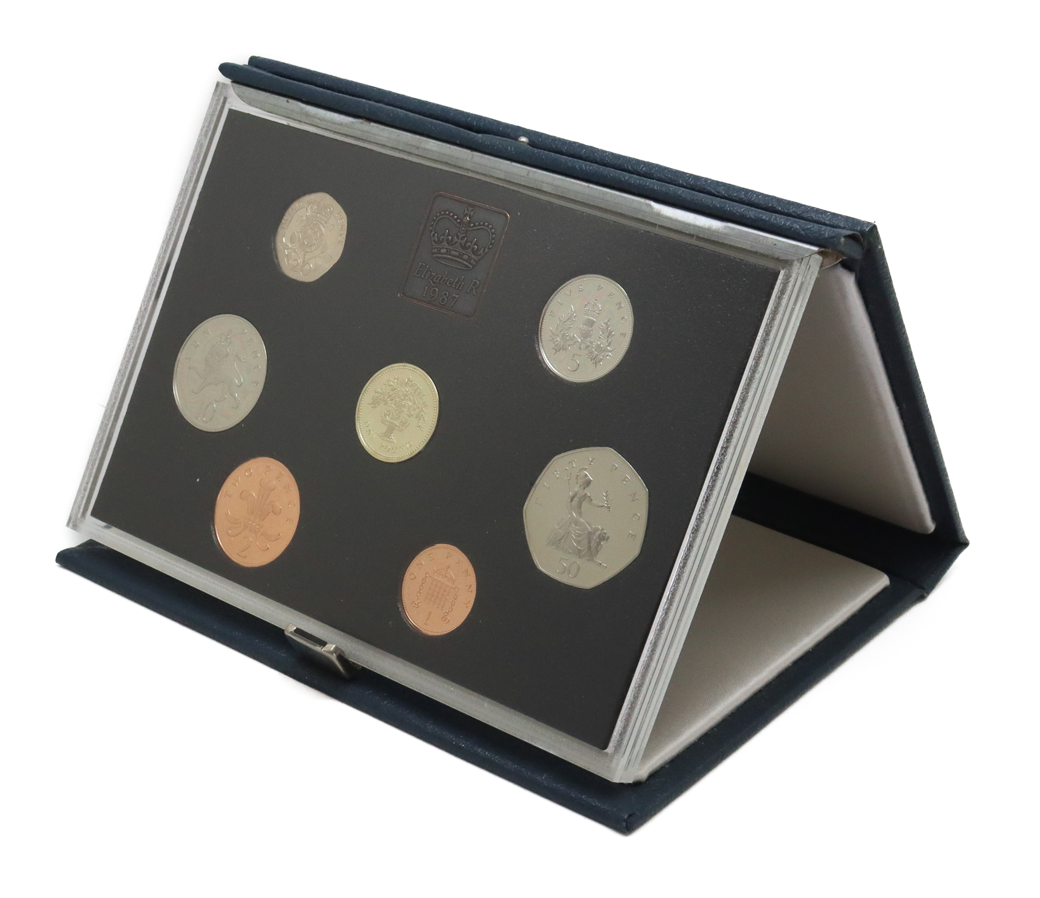 1987 Royal Mint United Kingdom Annual Proof Coin Collection 
