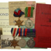 WW2 and General Service Medal (Clasps - Palestine 1945-48, Cyprus) Group of Five - Cpl. A. Lowther, East Yorkshire Regiment & Royal Military Police