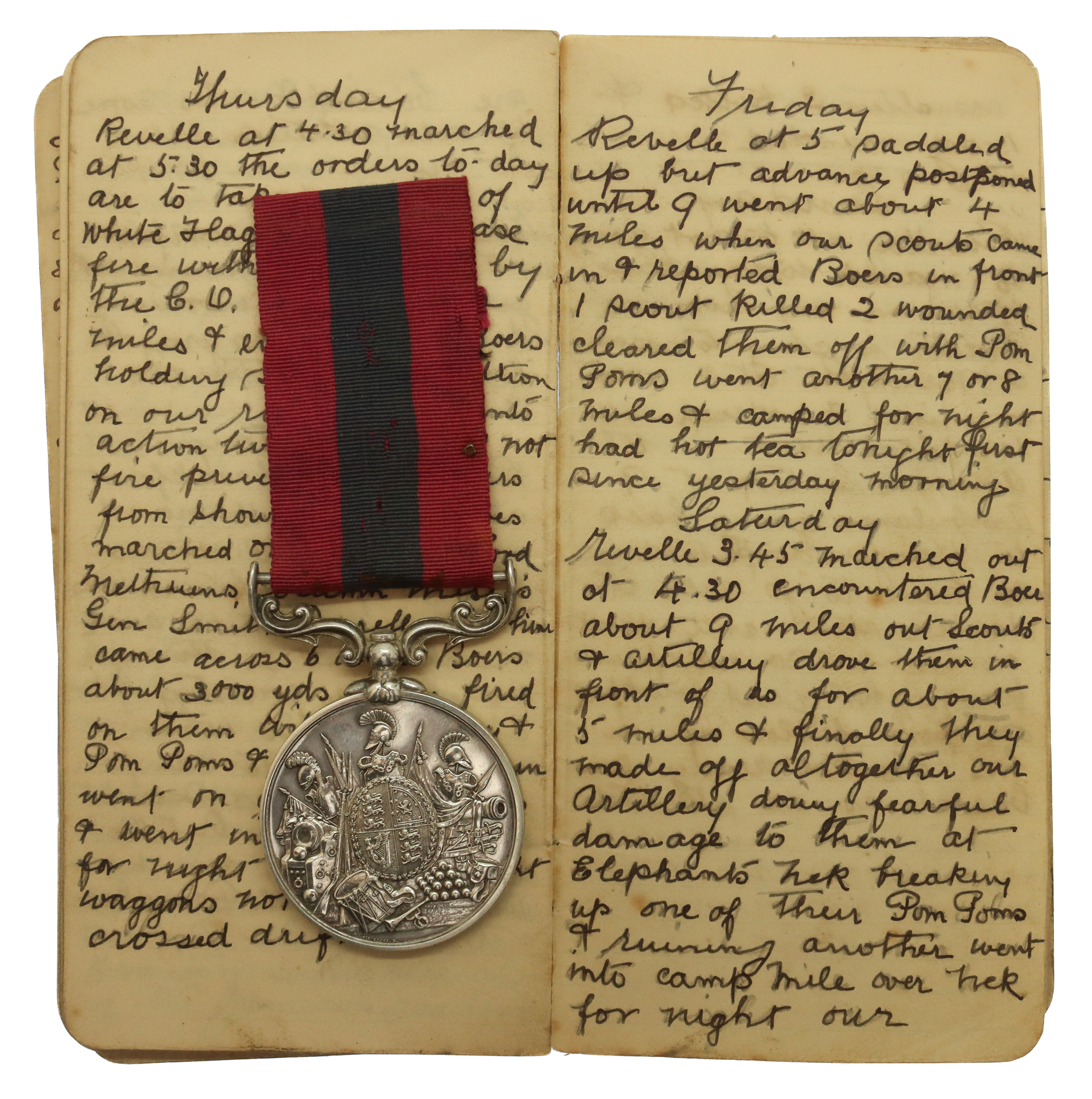 Boer War Distinguished Conduct Medal - Serjt. J.T. Bibby, Colt Gun Section, 57th (Buckinghamshire) Coy. 15th Imperial Yeomanry