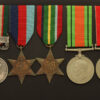 1936 IGS (North West Frontier 1937-39) and WW2 Far East Prisoner of War Casualty Medal Group of Five - L.Cpl. H. Ellis, 352 Field Security Section, Intelligence Corps