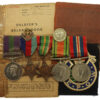 GSM (Palestine) and WW2 Far East Prisoner of War Medal Group of Five - Pte. J. Smith, Loyal Regiment