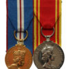 2002 Golden Jubilee and Fire Brigade Long Service & Good Conduct Medal Pair - Firefighter Jan P.J. Lisiecki