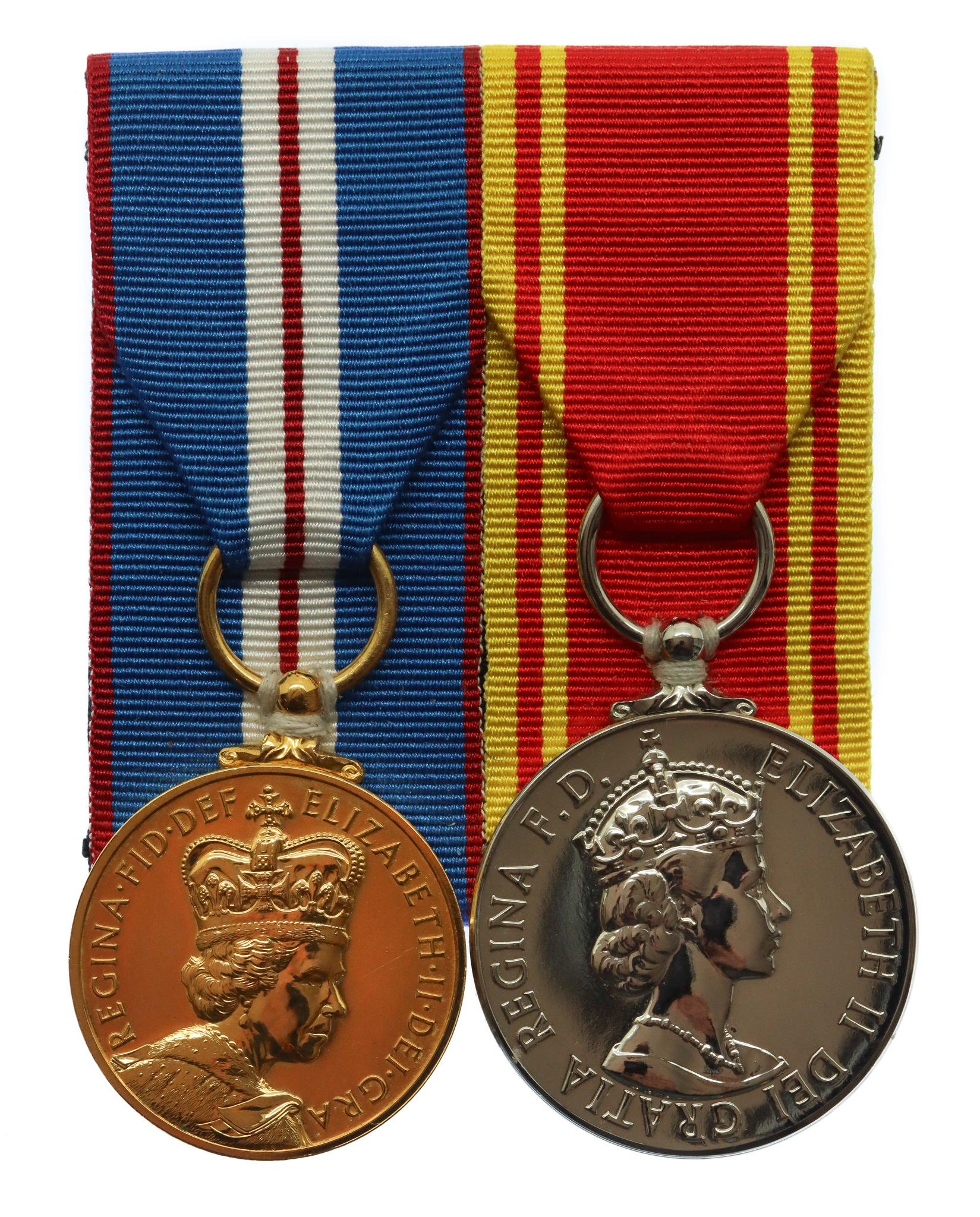 2002 Golden Jubilee and Fire Brigade Long Service & Good Conduct Medal Pair - Firefighter Jan P.J. Lisiecki