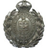 Blackpool Special Constabulary Chrome Wreath Cap Badge - King's Crown