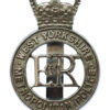 West Yorkshire Metropolitan Police Cap Badge - Queen's Crown