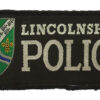 Lincolnshire Police Cloth Patch Badge