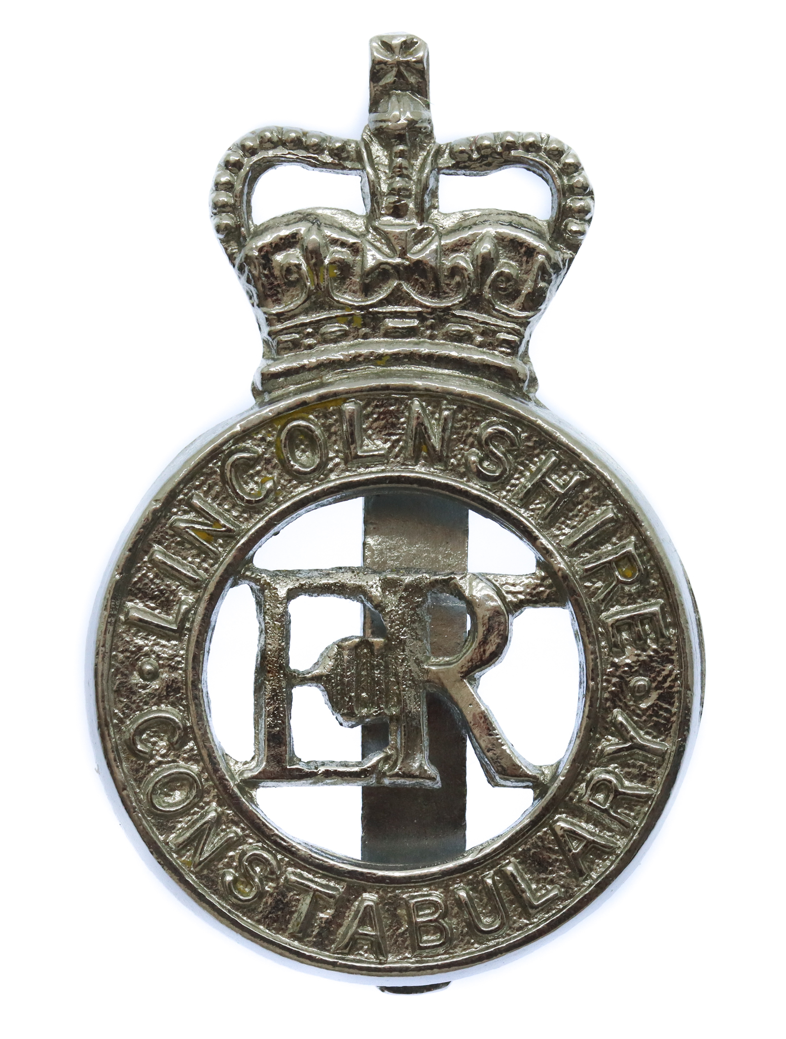 Lincolnshire Constabulary Cap Badge - Queen's Crown