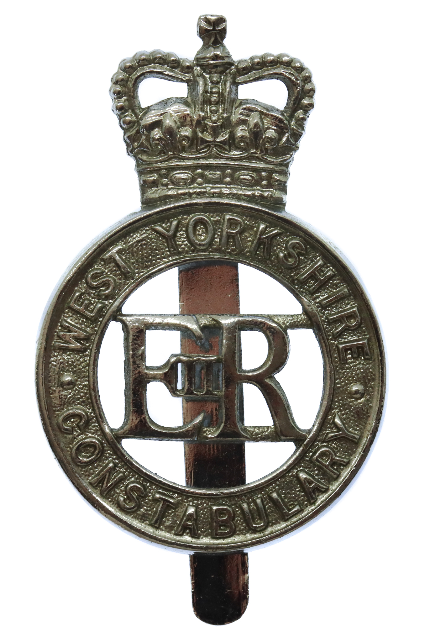 West Yorkshire Constabulary Cap Badge - Queen's Crown