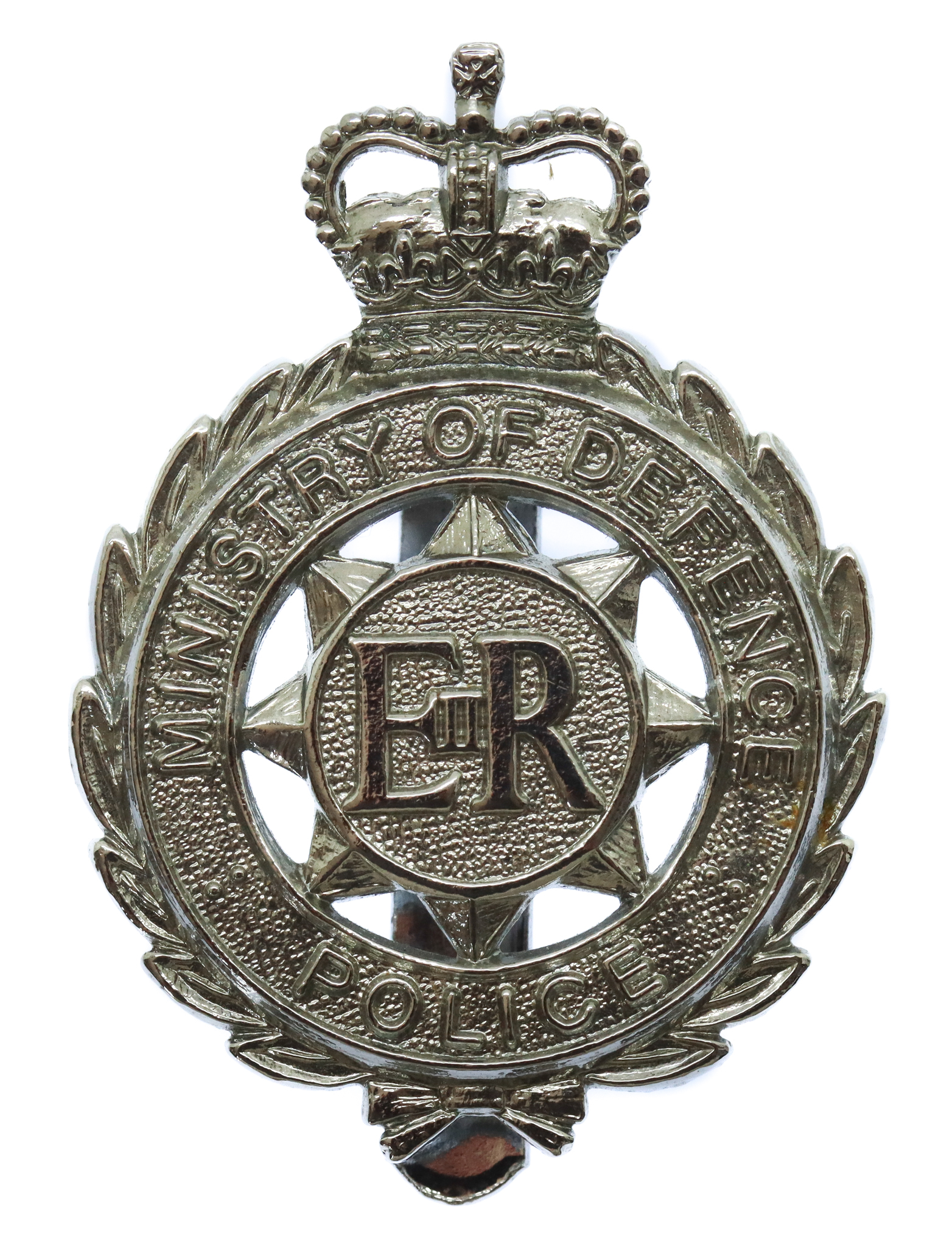 Ministry of Defence Police Cap Badge - Queen's Crown