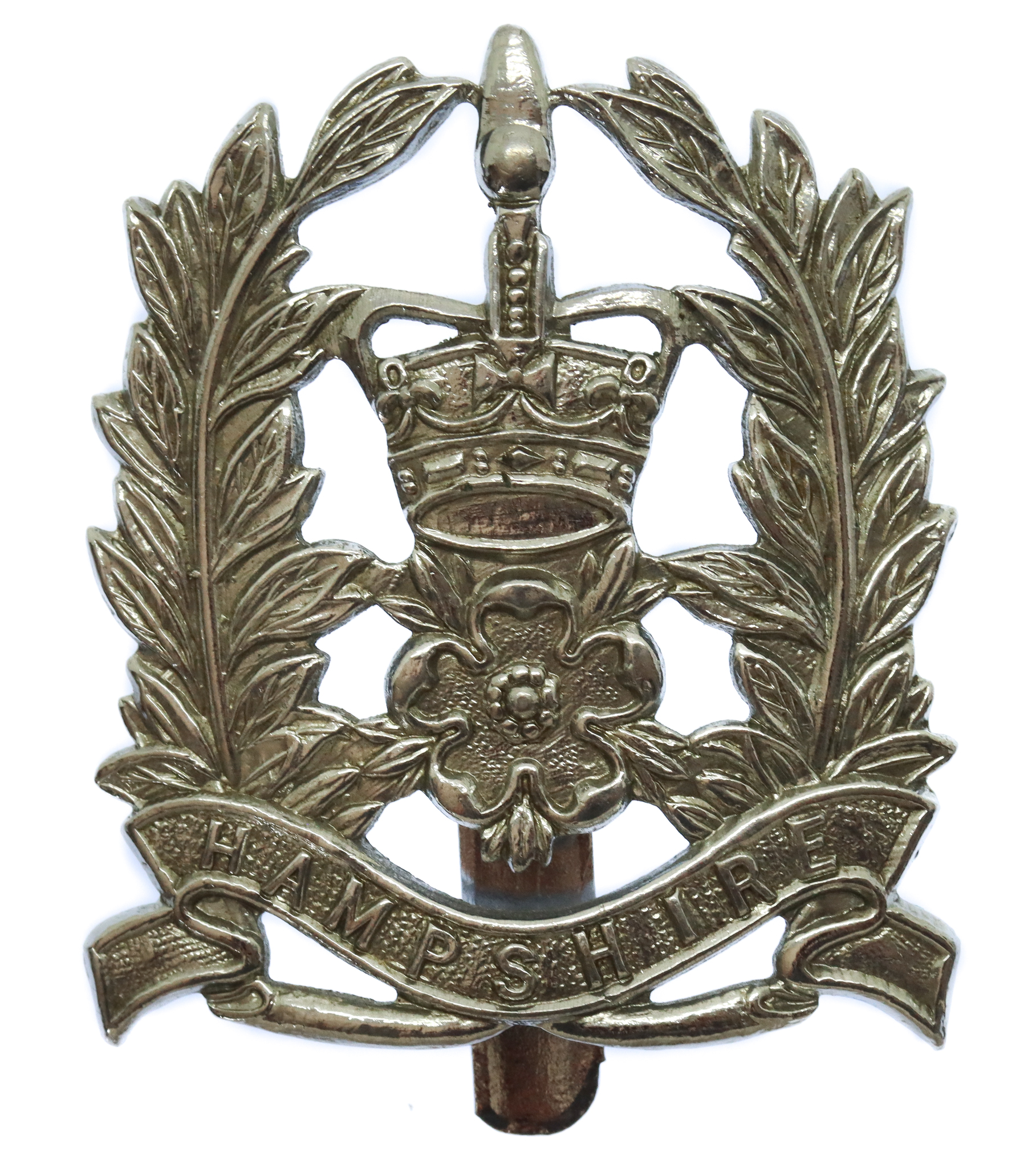 Hampshire Constabulary Constables Cap Badge - Queen's Crown